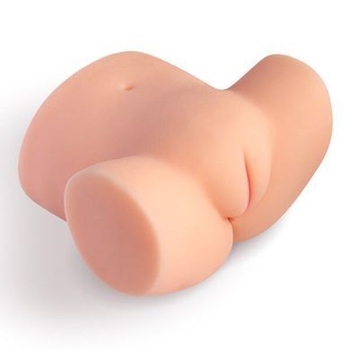 Мастурбатор-полуторс с вибрацией Real Body Real Tess, вагина и анус, 18х15 см SO9951 фото