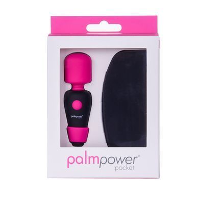 Мини-вибромассажер PalmPower Pocket с чехлом на молнии, водостойкий, перезаряжаемый, длина 9 см SO2735 фото