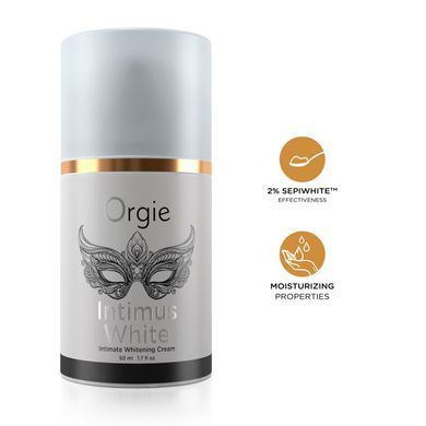 Крем для осветления кожи Orgie &ndash; Intimus White (50 мл) усиленного действия, подходит для всех зон SX1505 фото