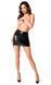 Юбка Noir Handmade F341 Powerwetlook and lace skirt - M SX2129 фото 6