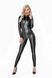 Комбинезон с мокрым эффектом Noir Handmade F293 Powerwetlook catsuit with front zipper, XL SX0192 фото 2