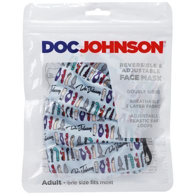 Двусторонняя маска Doc Johnson DJ Reversible and Adjustable face mask SO6071 фото