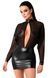 Платье Noir Handmade F348 Powerwetlook and tulle dress - XXL SX2093 фото 2