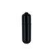 Металлическая анальная пробка Lux Active с розой - Rose Anal Plug - Black, вибропуля в подарок SO5572 фото 4