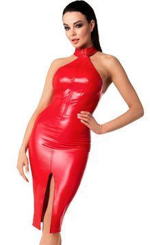 Платье Noir Handmade F354 Red powerwetlook dress - M SX2105 фото