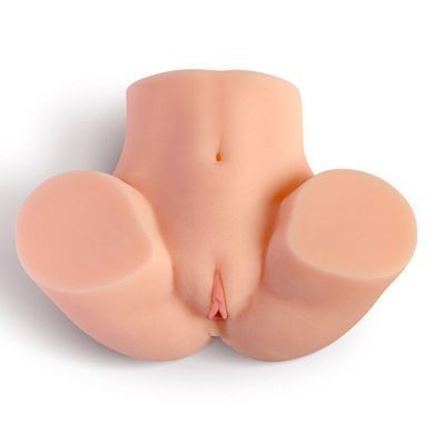 Мастурбатор-полуторс с вибрацией Real Body Real Briana, вагина и анус, 25х18 см SO9953 фото