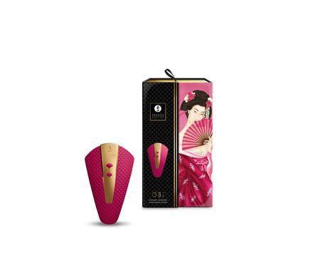 Клиторальный вибратор Shunga Obi Raspberry SO6897 фото