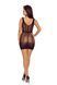 Бодистокинг Passion BS113 One Size, black SX2478 фото 2