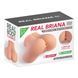 Мастурбатор-полуторс с вибрацией Real Body Real Briana, вагина и анус, 25х18 см SO9953 фото 5