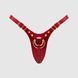 Трусики для страпона Strap-On-Me Leatherette Harness Fabulous - One Size - Red Glossy SX2853 фото 1