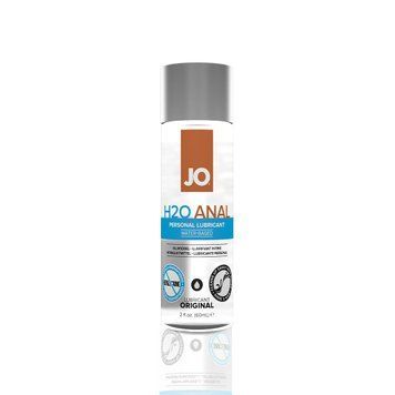 Анальная смазка JO ANAL H2O &mdash; ORIGINAL (60 мл) на водной основе, растительный глицерин SO1455 фото