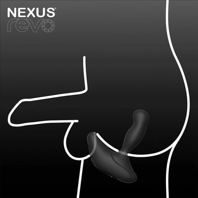 Смарт-массажер простаты Nexus Revo Stealth with APP, вибрация+ротация, пульт ДУ, до 10 часов работы SX2419 фото