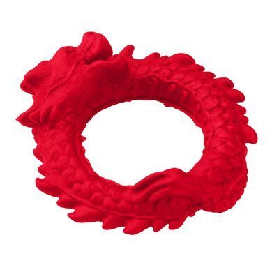 Эрекционное кольцо &ndash; дракон Creature Cocks Rise of the Dragon Silicone Penis Ring &ndash; Red, диаметр 4 см SX2221 фото