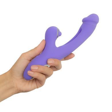 Вибратор-кролик Good Vibes Only - Tess Rabbit Vibrator with G-Spot Stimulator SX3065 фото