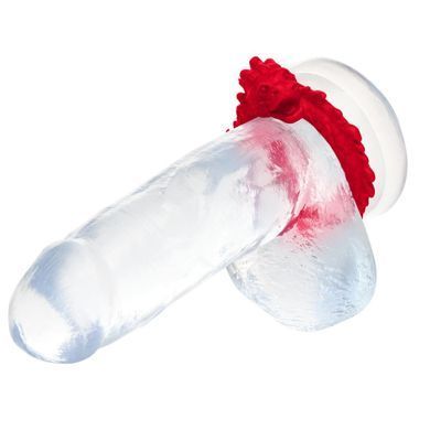 Эрекционное кольцо &ndash; дракон Creature Cocks Rise of the Dragon Silicone Penis Ring &ndash; Red, диаметр 4 см SX2221 фото