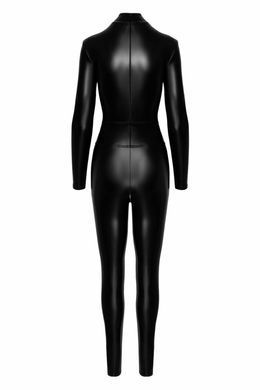 Комбинезон Noir Handmade F319 Caged, S, под латекс, длинный рукав, с доступом, кольцо на поясе SX0345 фото
