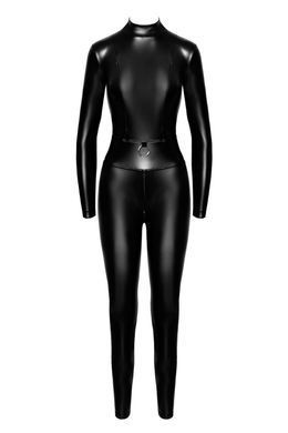 Комбинезон Noir Handmade F319 Caged, S, под латекс, длинный рукав, с доступом, кольцо на поясе SX0345 фото