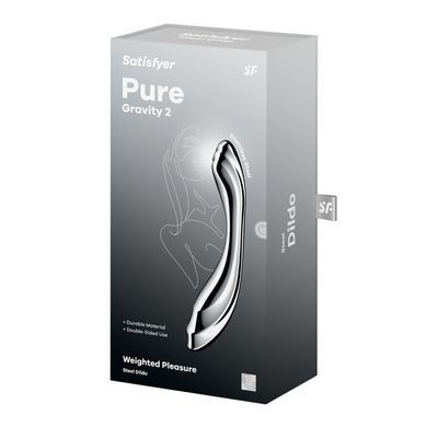 Металлический дилдо Satisfyer Pure Gravity 2 SX3254 фото