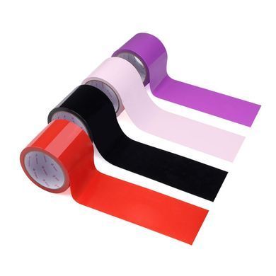 Скотч для бондажа LOCKINK SEVANDA Electrostatic Tape, красная, 16 м SX0889 фото