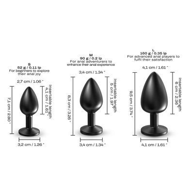 Анальная пробка Dorcel ONIX PLUG M SX1376 фото