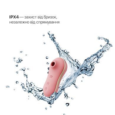 Набор 2в1 Zalo &mdash; UNICORN Pink, виброяйцо + вакуумный стимулятор SO6684 фото