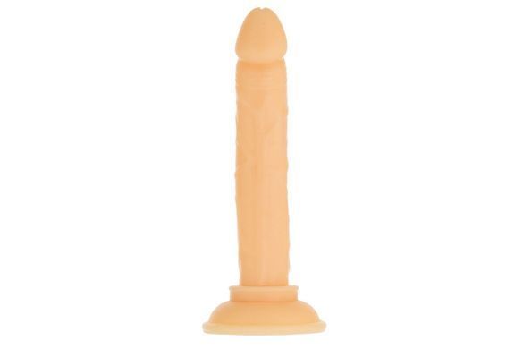 Фаллоимитатор ADDICTION Tino 5.25&Prime; Silicone Dildo, присоска, диаметр 1,9 см, вибропуля в подарок SO7754 фото