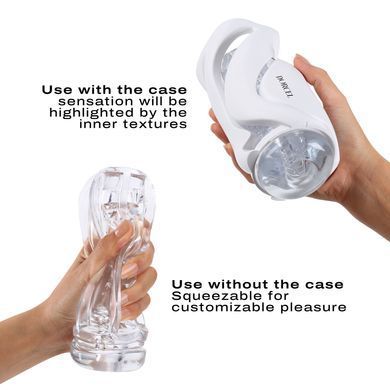 Мастурбатор Dorcel DEEP BLOW WHITE, двойное использование SO7377 фото