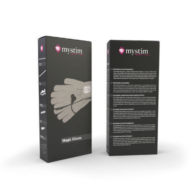 Перчатки для электростимуляции Mystim Magic Gloves, очень нежное воздействие SO2979 фото