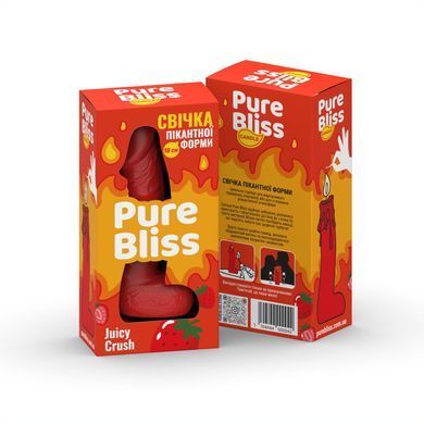 Ароматное свеча пикантной формы Pure Bliss Red Juicy Crush (Ягодный взрыв) 18 см SX3039 фото