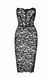 Платье Noir Handmade F301 Catalyst, XXL, black, миди, кружево, открытые плечи, шнуровка на спине SX0247 фото 5