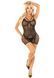 Бодистокинг Leg Avenue Heart Net Mini Dress One Size Black SX2757 фото 3
