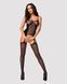 Бодистокинг Obsessive Bodystocking G314 S/M/L, имитация корсета и корсетной шнуровки SO7239 фото 3