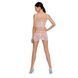 Бодистокинг мини-платье с бабочками Passion BS090 One Size white SO6390 фото 4