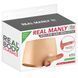 Силиконовые трусики с полым фаллоимитатором Real Body Real Manly Hollow, S/M, для него SO9956 фото 5