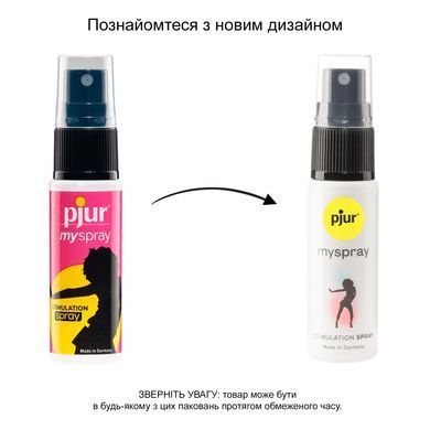 Возбуждающий спрей для женщин pjur myspray 20 мл, с экстрактом алоэ, эффект покалывания PJ10470 фото