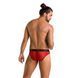 Мужские полупрозрачные трусы Passion 031 SLIP MIKE L/XL Red, под леопард SO7564 фото 4
