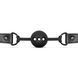 Воздухопроницаемый кляп Bedroom Fantasies: Breathable Silicone Ball Gag, черный SO8816 фото 3