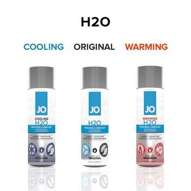 Согревающая смазка на водной основе JO H2O WARMING (60 мл) с экстрактом перечной мяты SO1664 фото