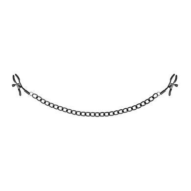 Зажимы для сосков Bedroom Fantasies: Nipple Clamps with Chain, черные SO8817 фото