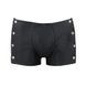 Мужские кожаные боксеры с заклепками Passion 048 SHORT DAVID L/XL Black SO7615 фото 5
