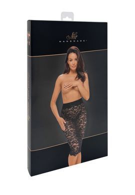 Юбка Noir Handmade F302 Ambivalence, M, black, кружево, длина за колени, шнуровка сзади SX0250 фото