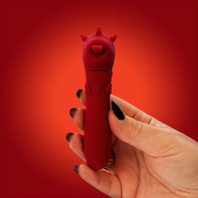 Вибратор-единорожка Unihorn USB Bullet &ndash; Blaze Diablo вибропуля, USB-зарядка, 10 режимов SX2859 фото
