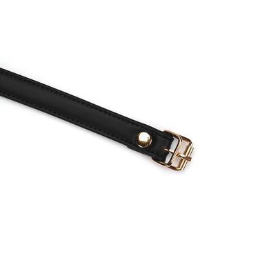 Маска на глаза Liebe Seele Black Organosilicon Blindfold, экокожа SO9482 фото