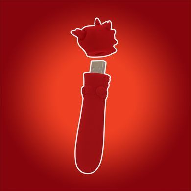 Вибратор-единорожка Unihorn USB Bullet &ndash; Blaze Diablo вибропуля, USB-зарядка, 10 режимов SX2859 фото