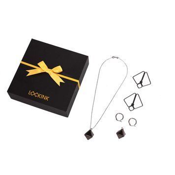 Зажимы для сосков с тяжелой подвеской LOCKINK Nipple Clamps with Heavy Pendant - Grey SX0845 фото