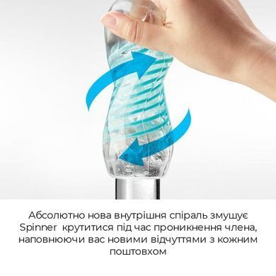 Мастурбатор Tenga Spinner 06 Brick с упругой стимулирующей спиралью внутри SO4300 фото