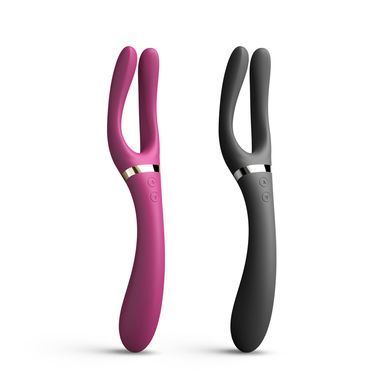 Вибратор-стимулятор Dorcel INFINITE JOY BLACK, многофункциональный, унисекс SO7382 фото