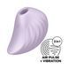 Вакуумный клиторальный стимулятор с вибрацией Satisfyer Pearl Diver Violet SO6078 фото 1
