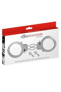 Наручники Fetish Tentation Soft adjustable metal wrist cuffs SX1093 фото