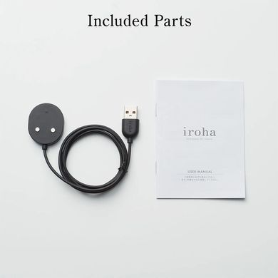 Мини-вибратор IROHA SAKURA Nadeshiko, раздвоенный кончик, 5 режимов, перезаряжаемый SO8968 фото